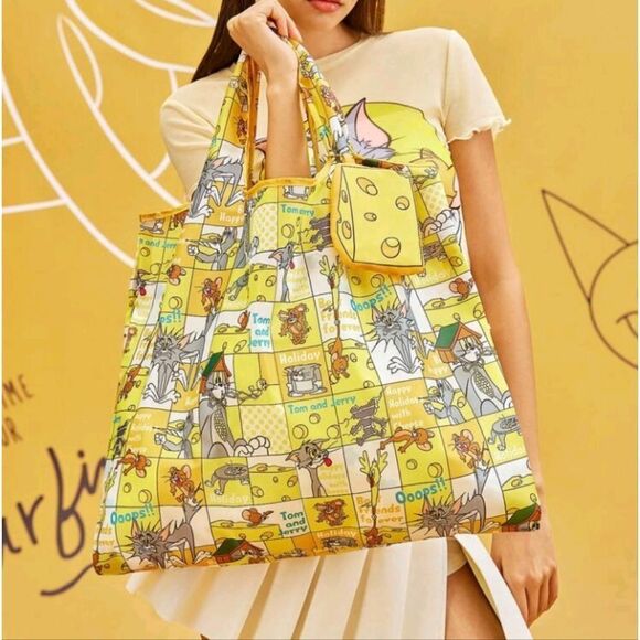 Tom & Jerry Reusable Tote Bag - Picture 4 of 7